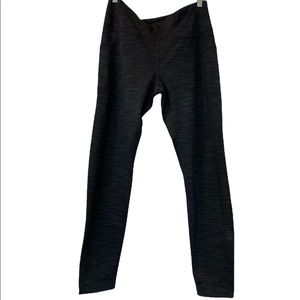 Mondetta active wear Large charcoal gray leggings capris